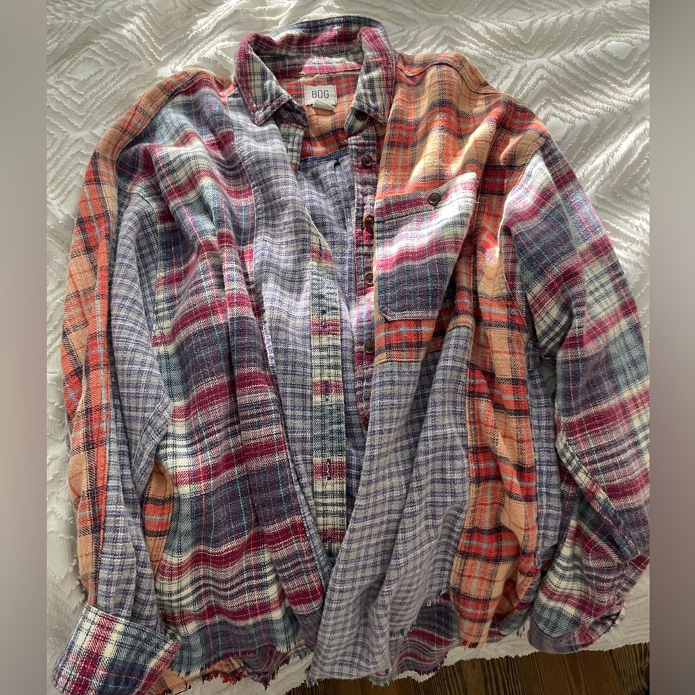 Urban Outfitters Patch Flannel